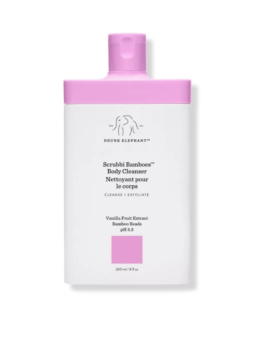 🐘DRUNK ELEPHANT SCRUBBI BAMBOES BODY CLEANSER       NEW SEALED